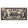 505-62-04 1938 Bank of Montreal $10 Spinney-Gordon, Very Good (VG8)
