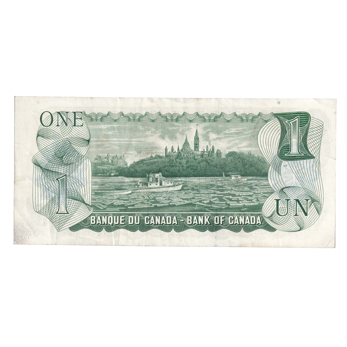 BC-46aA 1973 Canada $1 Lawson-Bouey, *MC, VF-EF