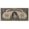 DC-23b-i 1917 Dominion $1 Various-Saunders, No Seal, Series A, F-VF