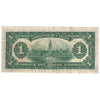 DC-23c 1917 Dominion $1 Hyndman-Saunders, Seal Over ONE, Series E, Very Fine (VF20)