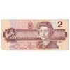 BC-55a 1986 Canada $2 Crow-Bouey, AUN, Circ