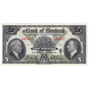 505-60-02 1935 Bank of Montreal $5 Bog-Gordon, CUNC