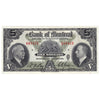 505-60-02 1935 Bank of Montreal $5 Bog-Gordon, Uncirculated (MS60)