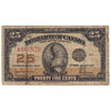 DC-24a 1923 Dominion 25-cent Shinplaster, Hyndman-Saunders, Authorized, VG-F (VG10)