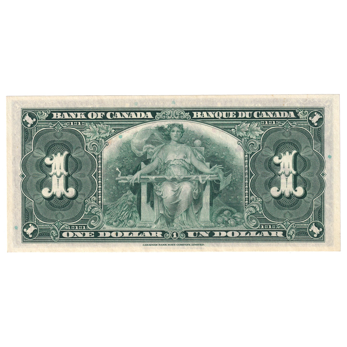 BC-21c 1937 Canada $1 Gordon-Towers, B/L, UNC