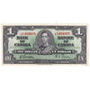 BC-21c 1937 Canada $1 Gordon-Towers, J/M, AU-UNC