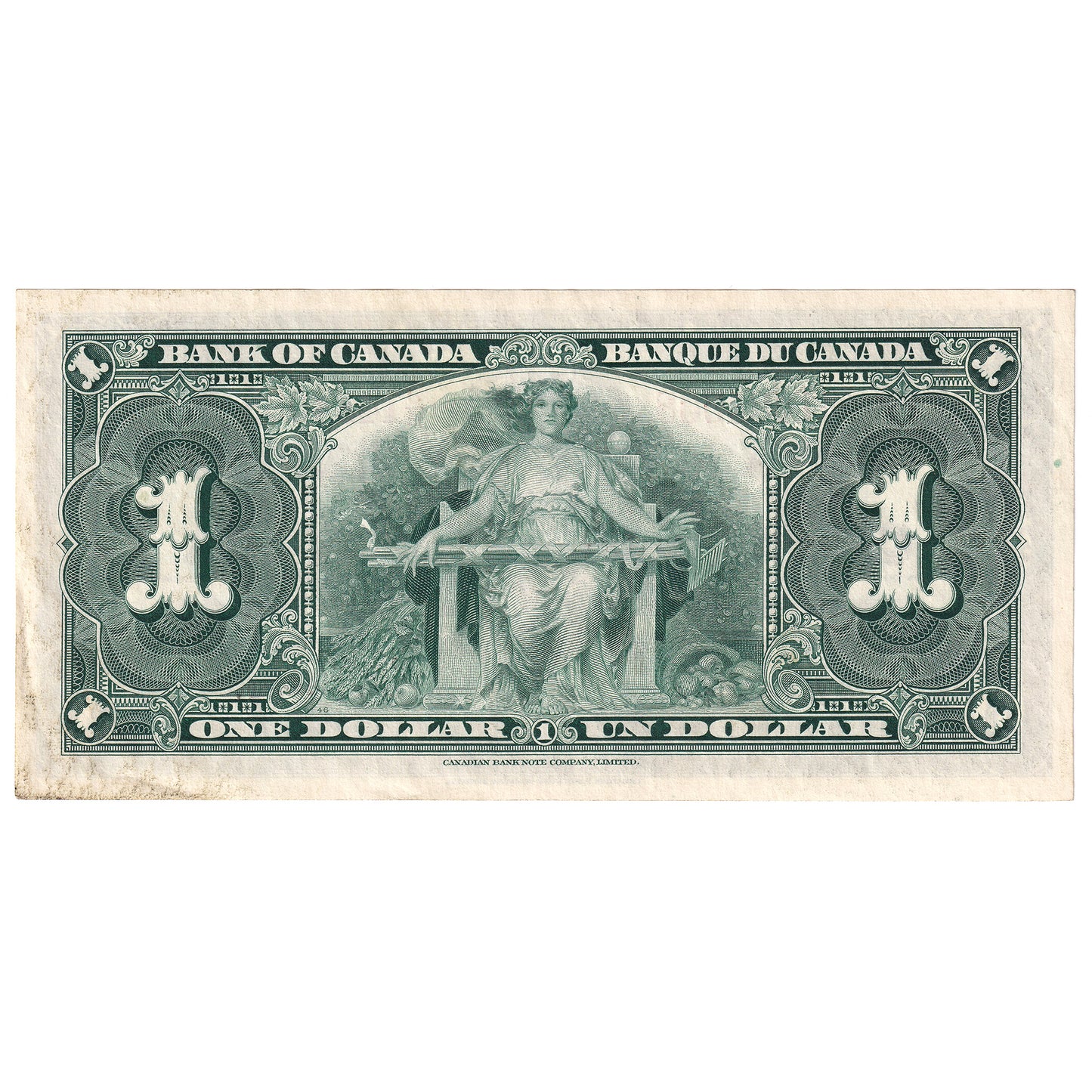 BC-21c 1937 Canada $1 Gordon-Towers, J/M, AU-UNC