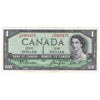 BC-37a 1954 Canada $1 Beattie-Coyne, T/A, Extra Fine (EF40)