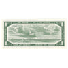 BC-37a-i 1954 Canada $1 Beattie-Coyne, F/M, EF-AU