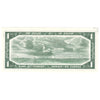 BC-37b 1954 Canada $1 Beattie-Rasminsky, B/O, AU-UNC (AU55)