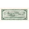 BC-37b 1954 Canada $1 Beattie-Rasminsky, C/O, Almost Uncirculated (AU50)