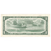 BC-37b 1954 Canada $1 Beattie-Rasminsky, J/O, Almost Uncirculated (AU50)