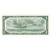 BC-37b 1954 Canada $1 Beattie-Rasminsky, S/N, AU