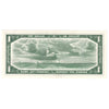 BC-37b 1954 Canada $1 Beattie-Rasminsky, U/N, AU-UNC (AU55)