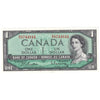 BC-37b 1954 Canada $1 Beattie-Rasminsky, W/N, No FPN, Choice Uncirculated (CUNC63)