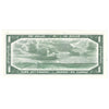 BC-37b 1954 Canada $1 Beattie-Rasminsky, A/Y, Uncirculated (MS60)