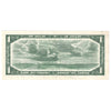 BC-37b 1954 Canada $1 Beattie-Rasminsky, H/Y, Extra Fine (EF40)