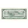 BC-37b 1954 Canada $1 Beattie-Rasminsky, J/Y, Extra Fine (EF40)