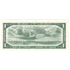 BC-37b 1954 Canada $1 Beattie-Rasminsky, L/Y, EF