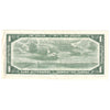 BC-37b-i 1954 Canada $1 Beattie-Rasminsky, B/F, EF