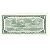 BC-37b-i 1954 Canada $1 Beattie-Rasminsky, R/Z, CUNC