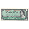 BC-37bA 1954 Canada $1 Beattie-Rasminsky, *D/O, Uncirculated (MS60)
