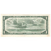 BC-37bA 1954 Canada $1 Beattie-Rasminsky, *O/Y, EF