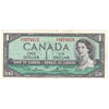 BC-37d 1954 Canada $1 Lawson-Bouey, X/F, EF