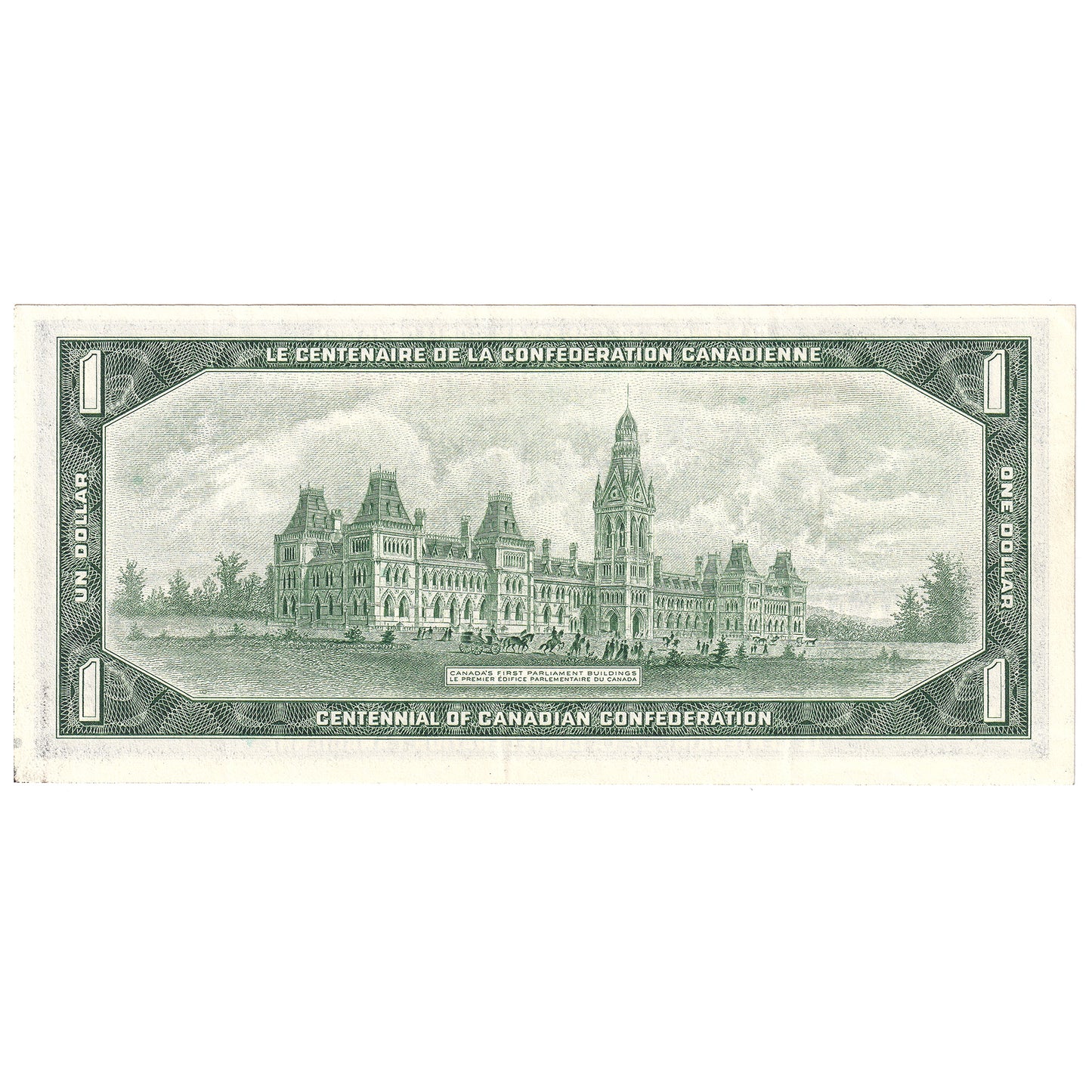 BC-45bA-i 1967 Canada $1 Beattie-Rasminsky, *F/P, EF