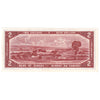BC-30b 1954 Canada $2 Beattie-Coyne, Devil's Face, E/B, AU-UNC (AU55)