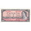 BC-38dT 1954 Canada $2 Lawson-Bouey, Test Note, S/R, Very Fine (VF20)