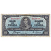 BC-23c 1937 Canada $5 Coyne-Towers, E/S, F-VF