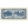 BC-39b 1954 Canada $5 Beattie-Rasminsky, E/X, F-VF (F15)