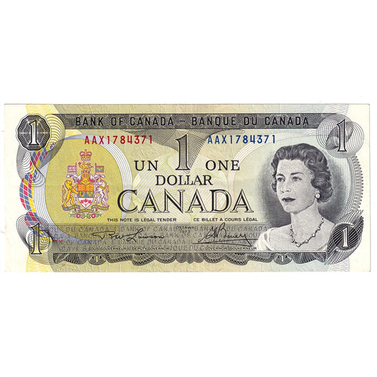 BC-46aA 1973 Canada $1 Lawson-Bouey, *OG, EF
