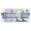 BC-56a 1986 Canada $5 Crow-Bouey, EOE, Uncirculated (MS60)