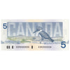 BC-56a-i 1986 Canada $5 Crow-Bouey, EOR, Choice Uncirculated (CUNC63)