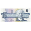 BC-56a-i 1986 Canada $5 Crow-Bouey, EOY, CUNC