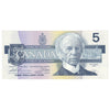 BC-56b 1986 Canada $5 Thiessen-Crow, FND, Uncirculated (MS60)