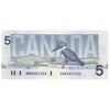 BC-56c-i 1986 Canada $5 Bonin-Thiessen, ANB, CUNC