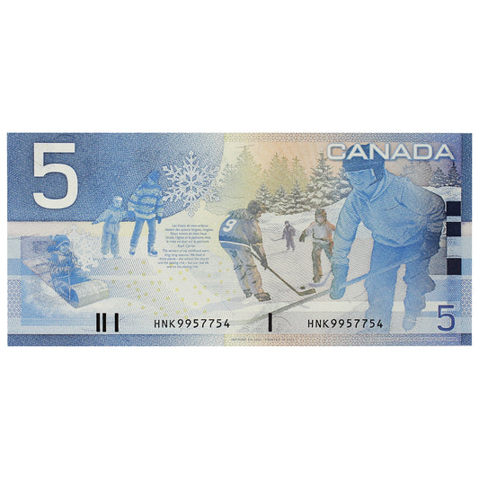 BC-62a-i 2003 Canada $5 Knight-Dodge, HNK, CUNC