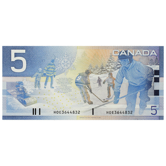 BC-62b 2004 Canada $5 Jenkins-Dodge, HOE, UNC