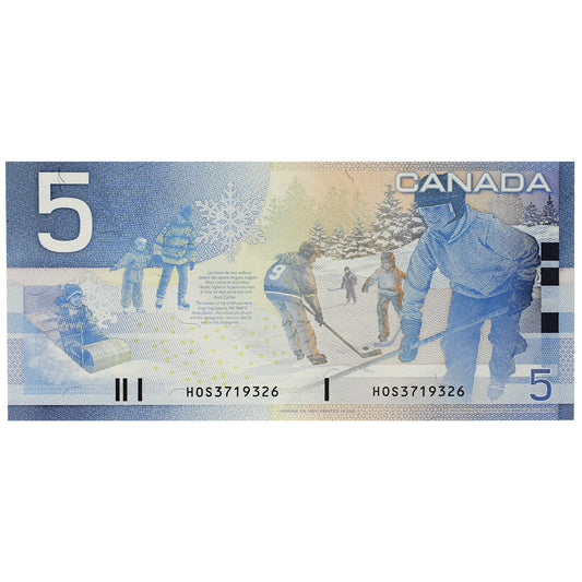 BC-62b 2005 Canada $5 Jenkins-Dodge, HOS, CUNC