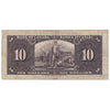 BC-24b 1937 Canada $10 Gordon-Towers, L/D, VG-F
