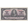 BC-24c 1937 Canada $10 Coyne-Towers, A/T, VG-F