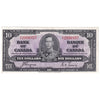 BC-24c 1937 Canada $10 Coyne-Towers, C/T, AU