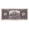 BC-24c 1937 Canada $10 Coyne-Towers, H/T, AU-UNC