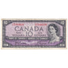 BC-40a 1954 Canada $10 Beattie-Coyne, K/D, Very Fine (VF20)