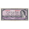 BC-40a 1954 Canada $10 Beattie-Coyne, O/D, EF