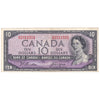 BC-40a 1954 Canada $10 Beattie-Coyne, O/D, F-VF