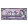 BC-40a 1954 Canada $10 Beattie-Coyne, Z/D, EF